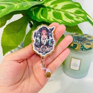 Wednesday Addams Badge reel 🐈‍⬛